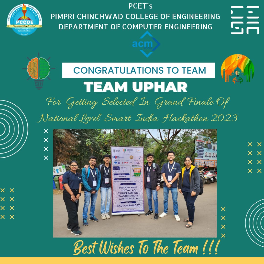 Team UPHAR: A Triumph in Smart India Hackathon 2023 Grand Finale